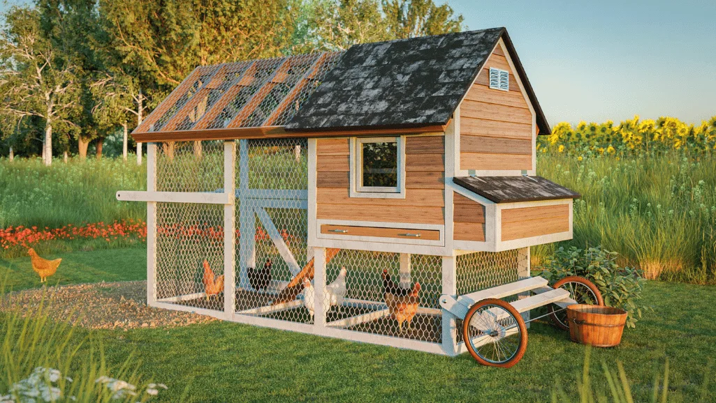 8x8 Chicken Coop Plans