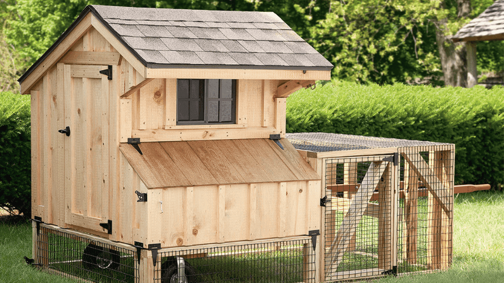 ideal coop size for 6 chickens